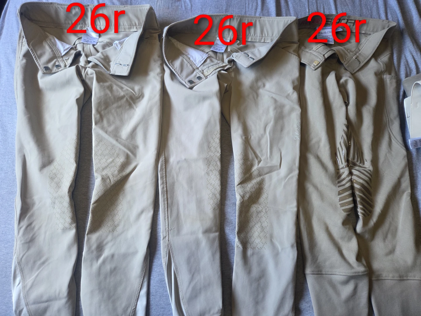 Lot of 7 Elation Women’s Equestrian Riding Breeches / Jodhpurs - photo 2