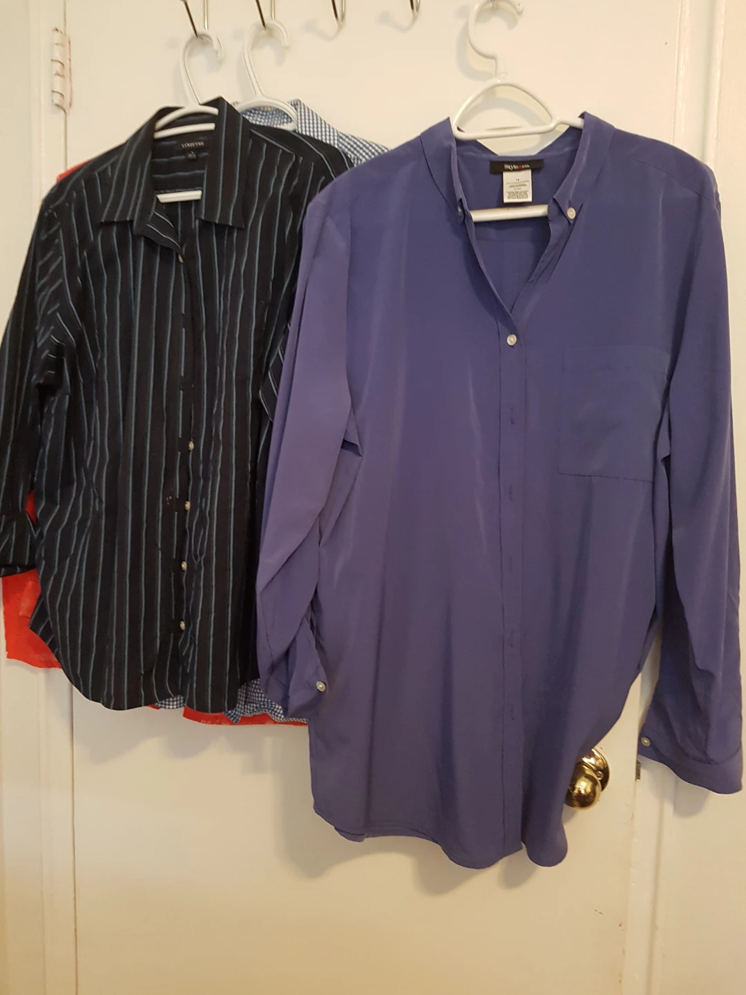 Bundle of women's tops and jeans