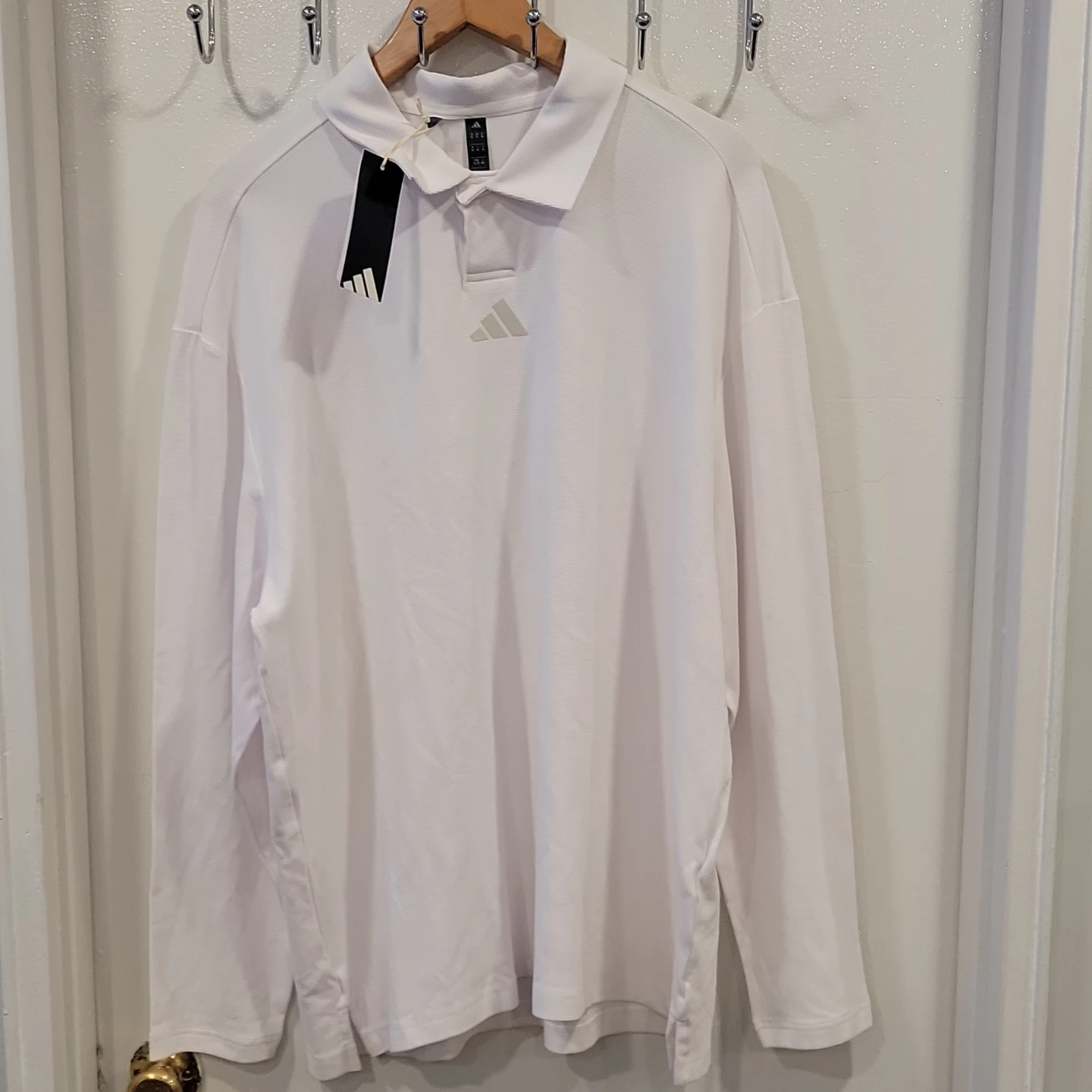 Adidas Long Sleeve Polo Shirt - photo 3
