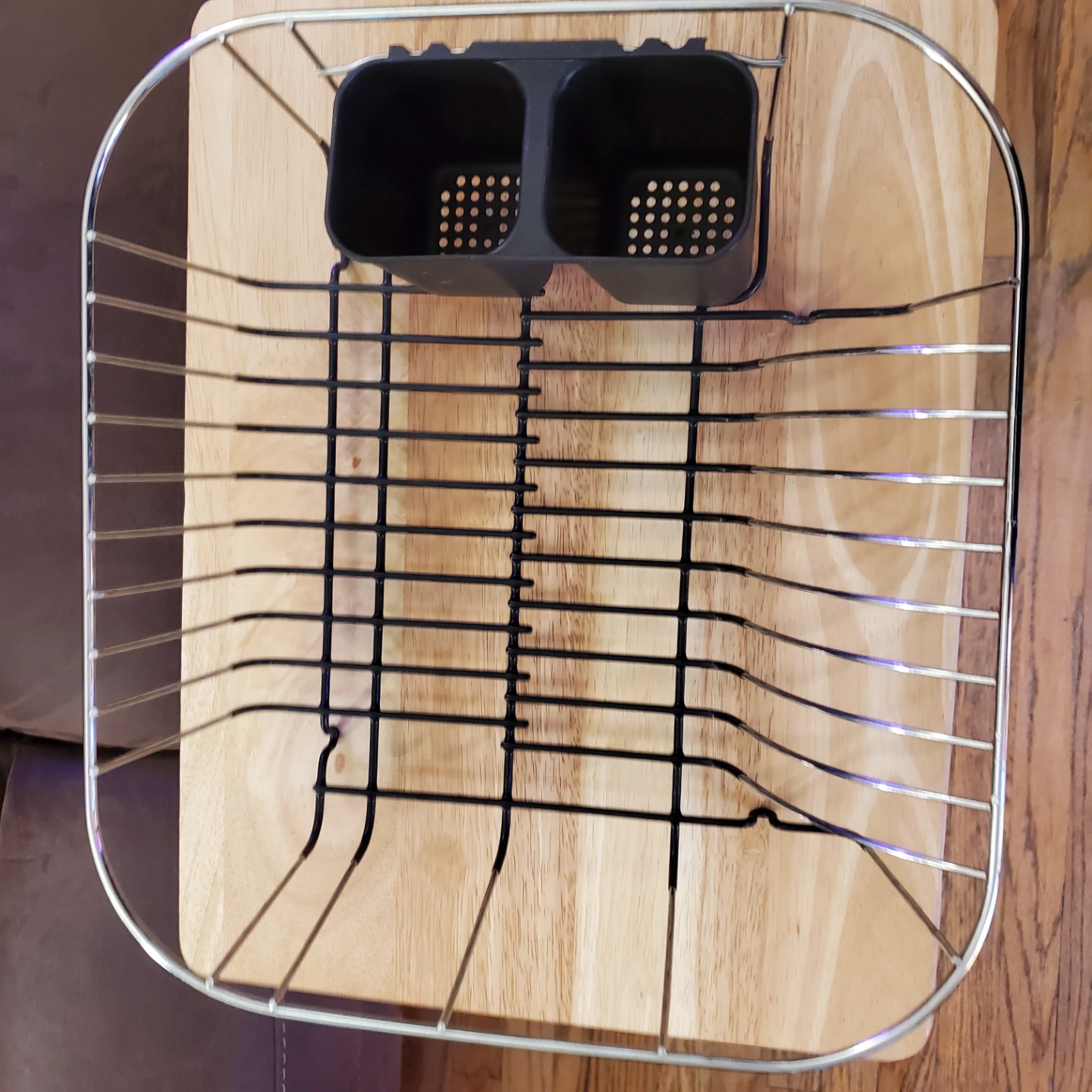Dish Drying Rack with Cutlery Holder - photo 3