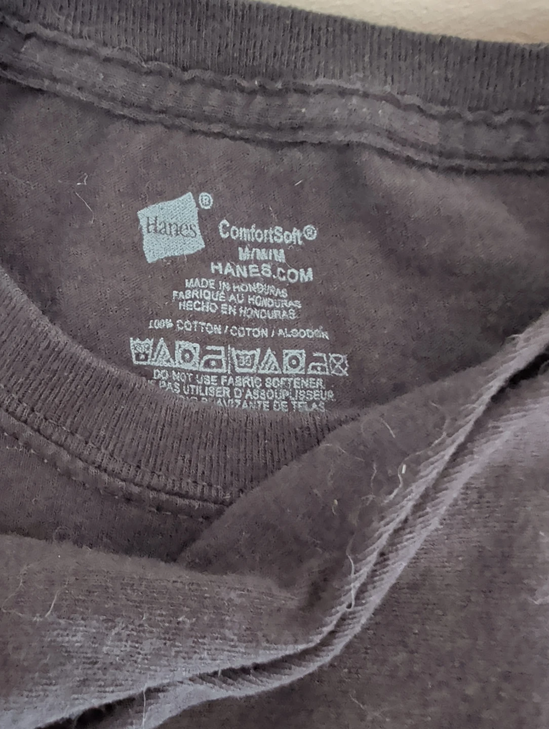 Four Hanes ComfortSoft Black T-Shirts - photo 2