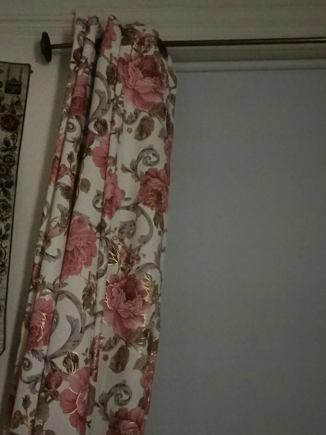 Floral Print Curtain Panel🏈