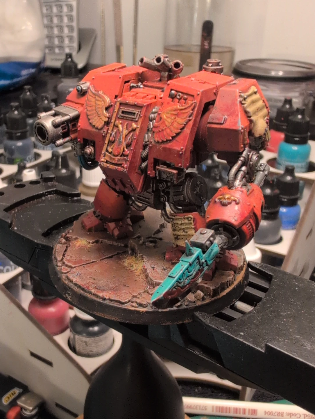 Warhammer 40k Blood Angels Dreadnought - photo 2