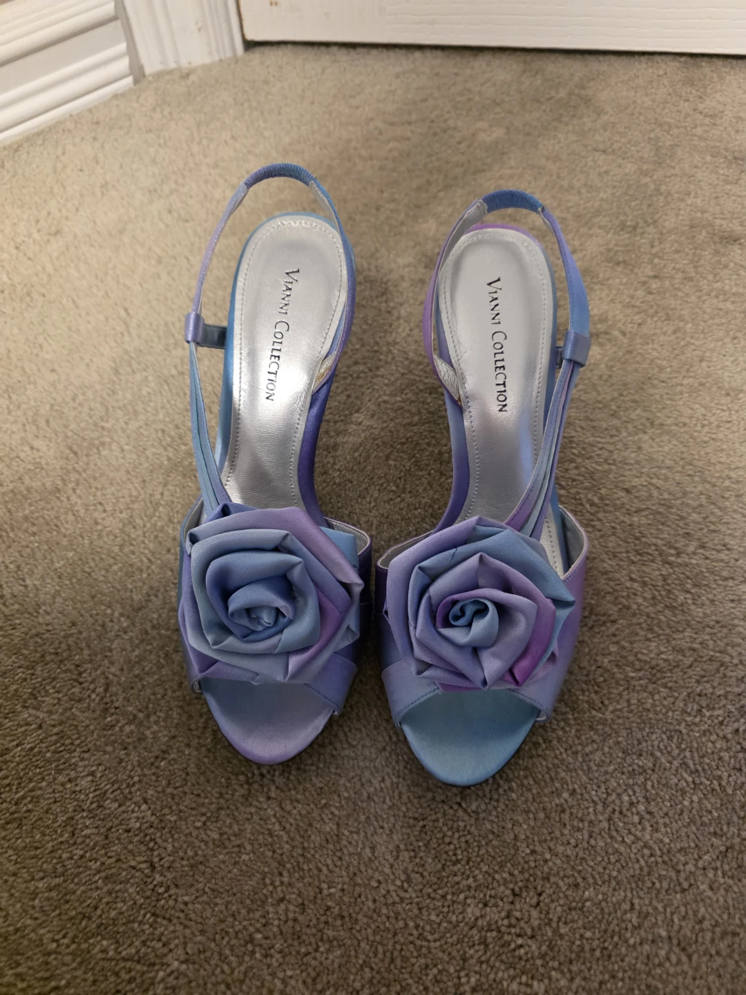 Vianni Collection Floral Heels