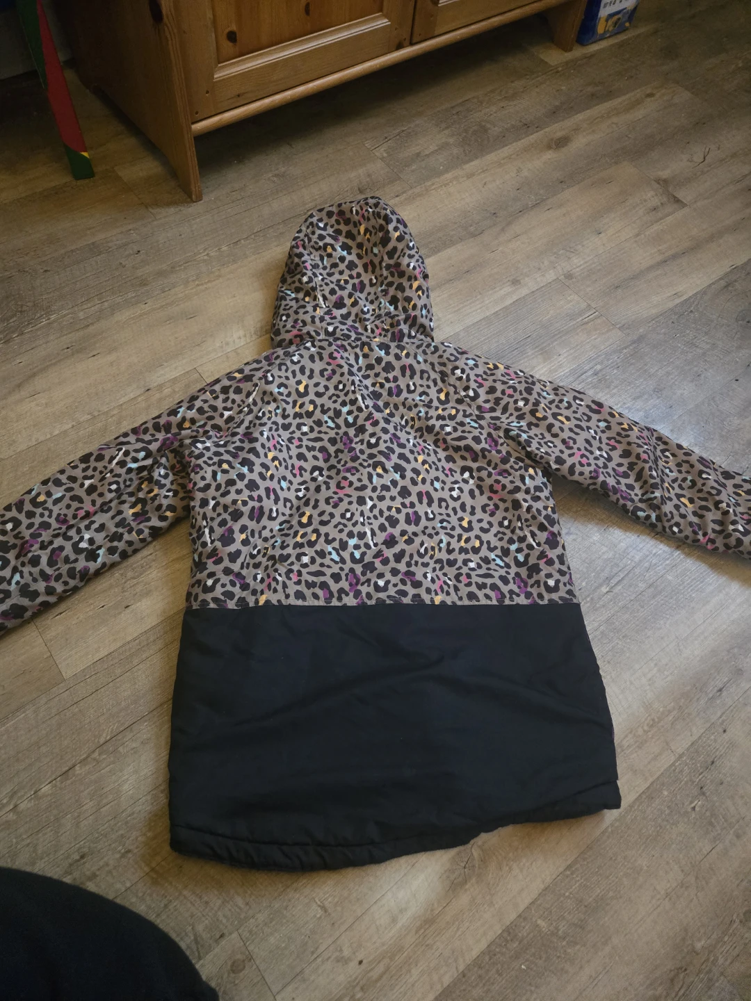 Therm Leopard Print Winter Jacket Size 10 - photo 3
