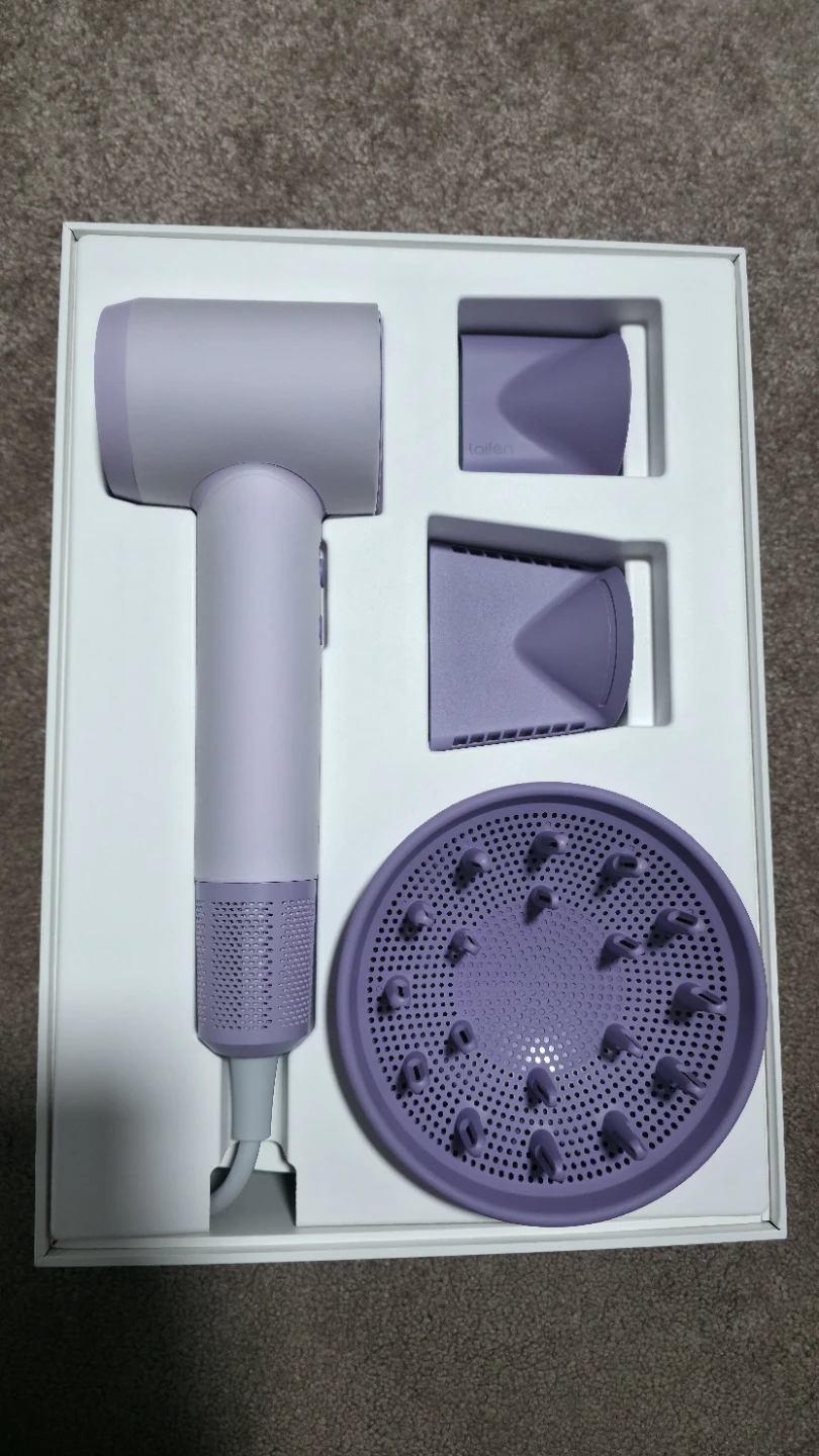 Laifen SE High-Speed Hair Dryer - Matte Purple - photo 3