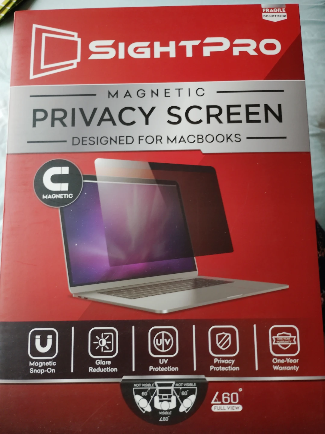 SightPro Magnetic Privacy Screen for MacBook