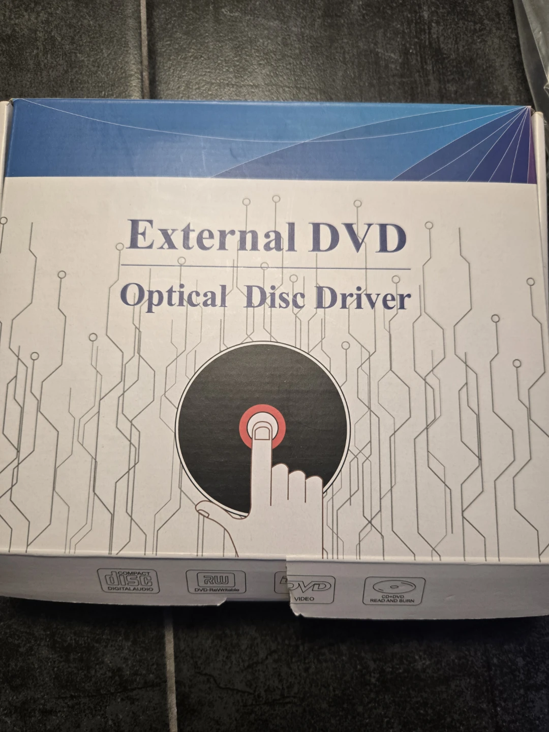 External CD/DVD Reader & Writer (USB 3.0 & Type-C)
