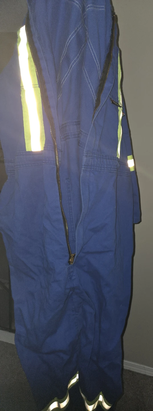 Blue FR Work Coveralls - photo 2