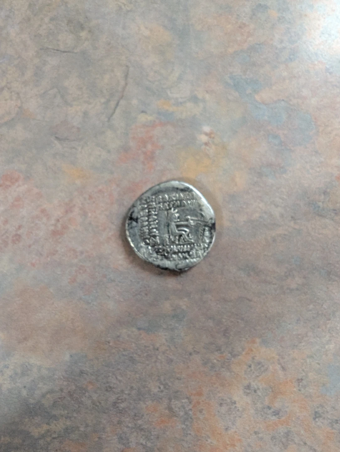 Ancient silver 1 drachma Parthian Empire Orodes 2  57 to 37 BC