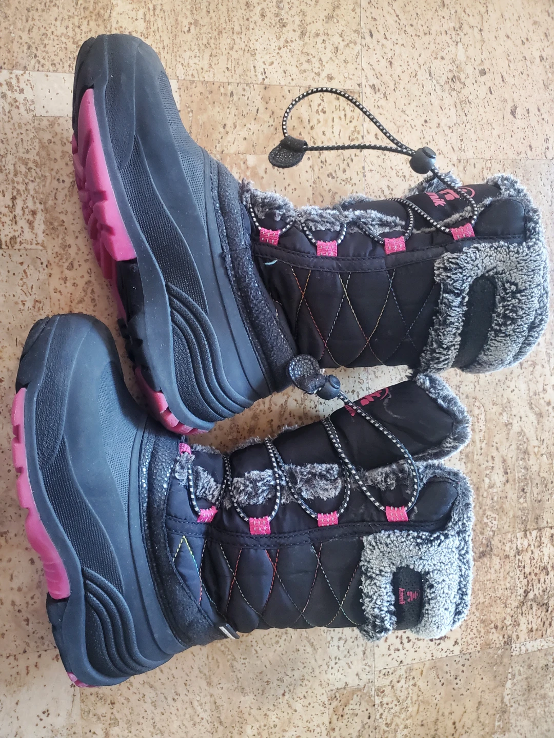Girls winter boots size 2 - photo 3