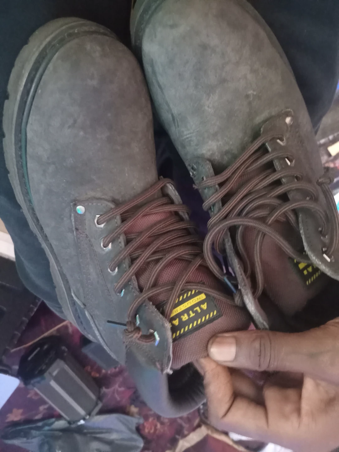 Size 9 workboots - photo 3