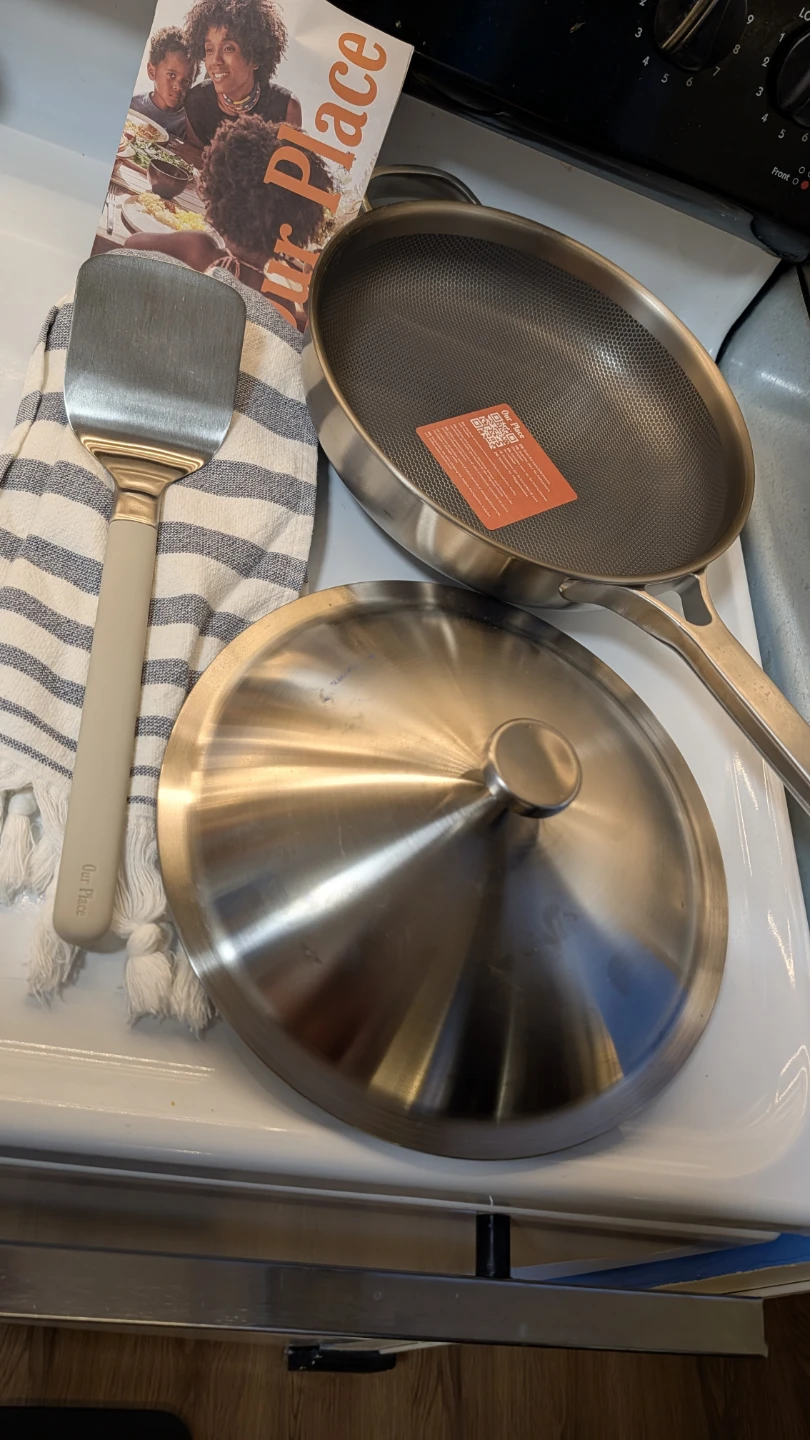 Our Place Always Pan and Spatula