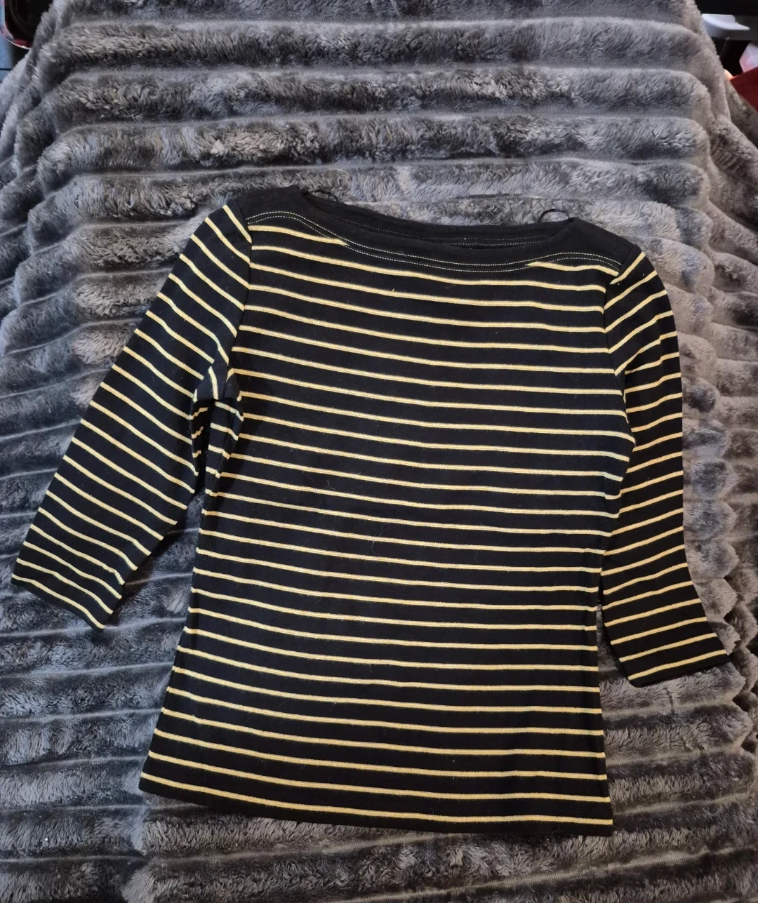 Karen Scott Sport striped top - photo 3