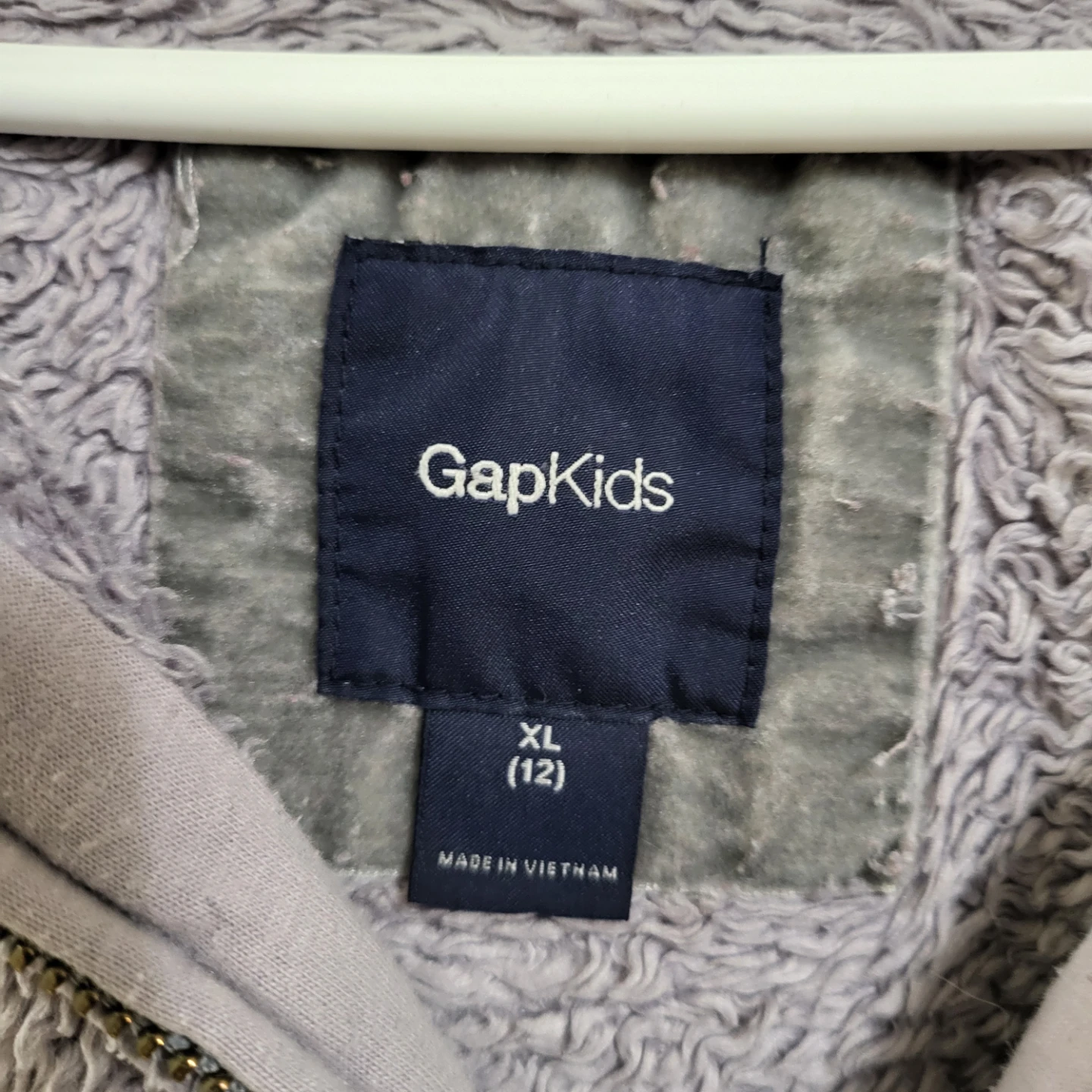 GapKids Cozy Sherpa Fleece Zip-Up Hoodie (Size XL / 12) - photo 3