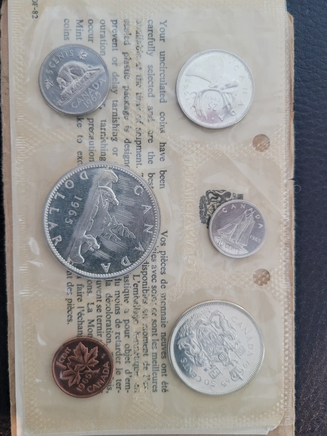 1965 Canadian Coin Collection