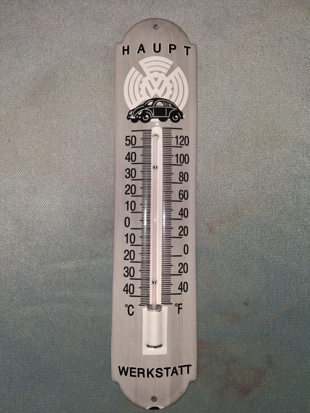 Volkswagen Beetle Wall Thermometer