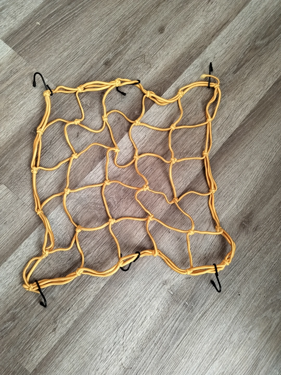 Motorcycle cargo net