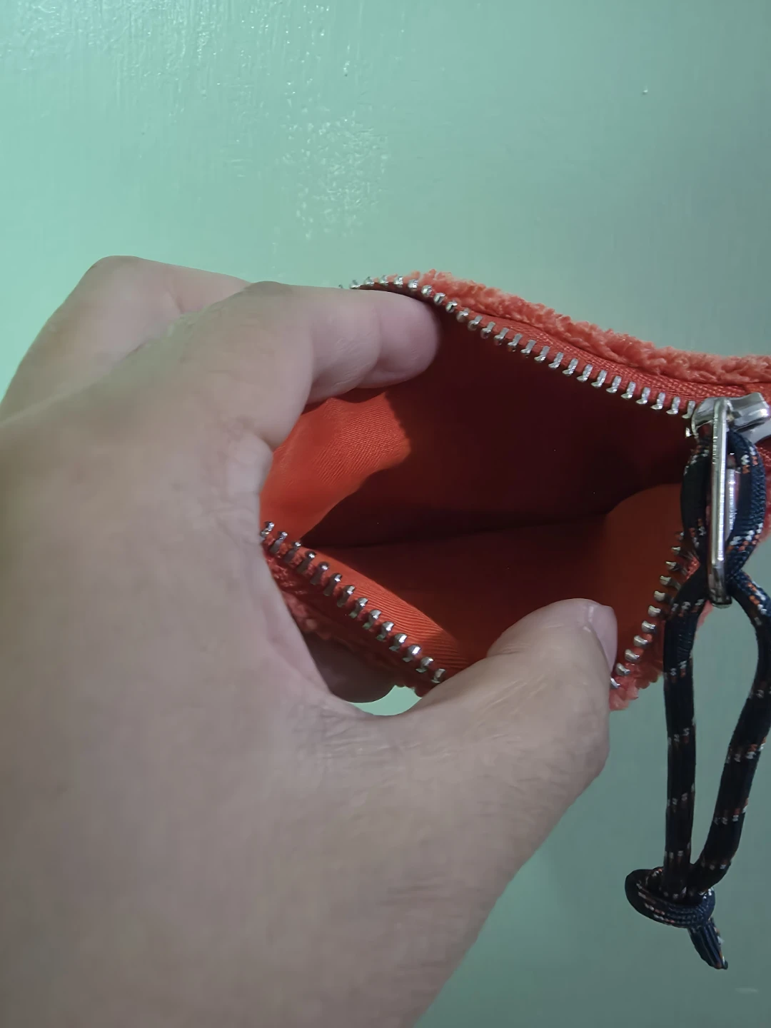 Orange Uni Zipper Pouch 🏈 - photo 3