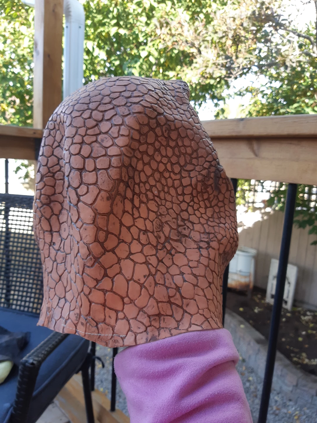T-Rex Dinosaur Adult Mask Costume Rubber Latex - photo 5