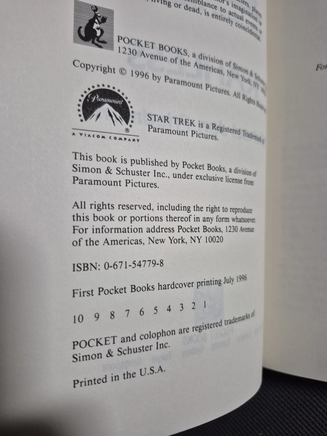 Star Trek: TNG - Kahless (1st Edition - HC) - photo 4