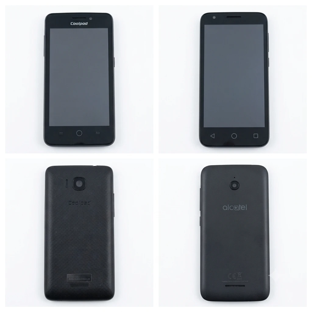 Lot of 2 Budget Smartphones - Coolpad & Alcatel