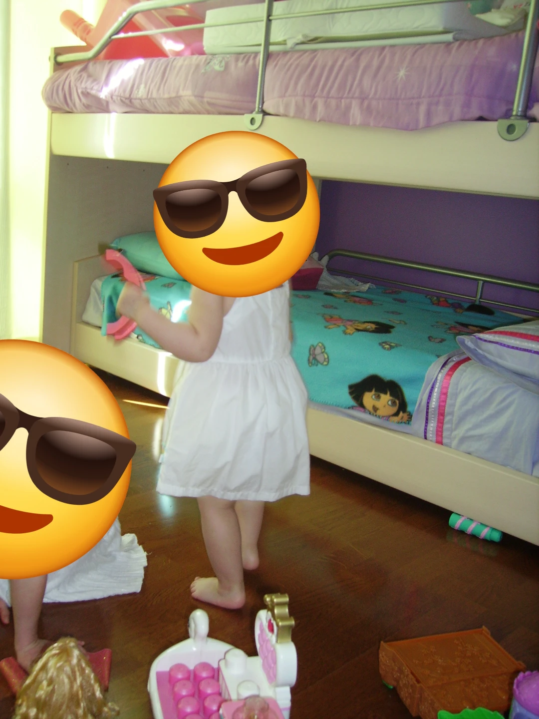 Kids bunk bed frame and mattresses - photo 3