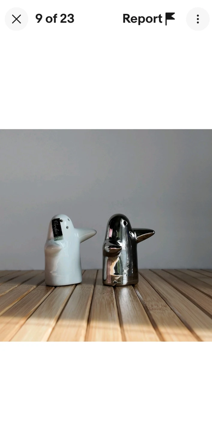 Salt and Pepper Shakers - Ghost Set - photo 2