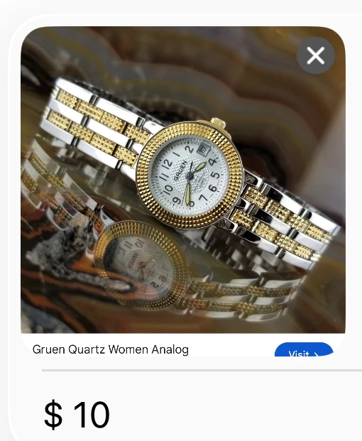 Gruen Quartz Women Analog Watch