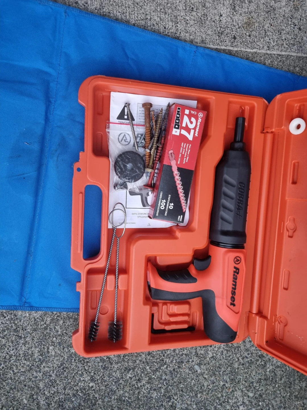 Ramset Cobra+ Powder Actuated Tool Kit - photo 3