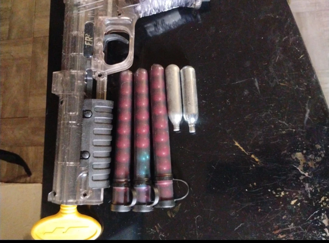 JT ER2 Paintball Marker and Accessories
