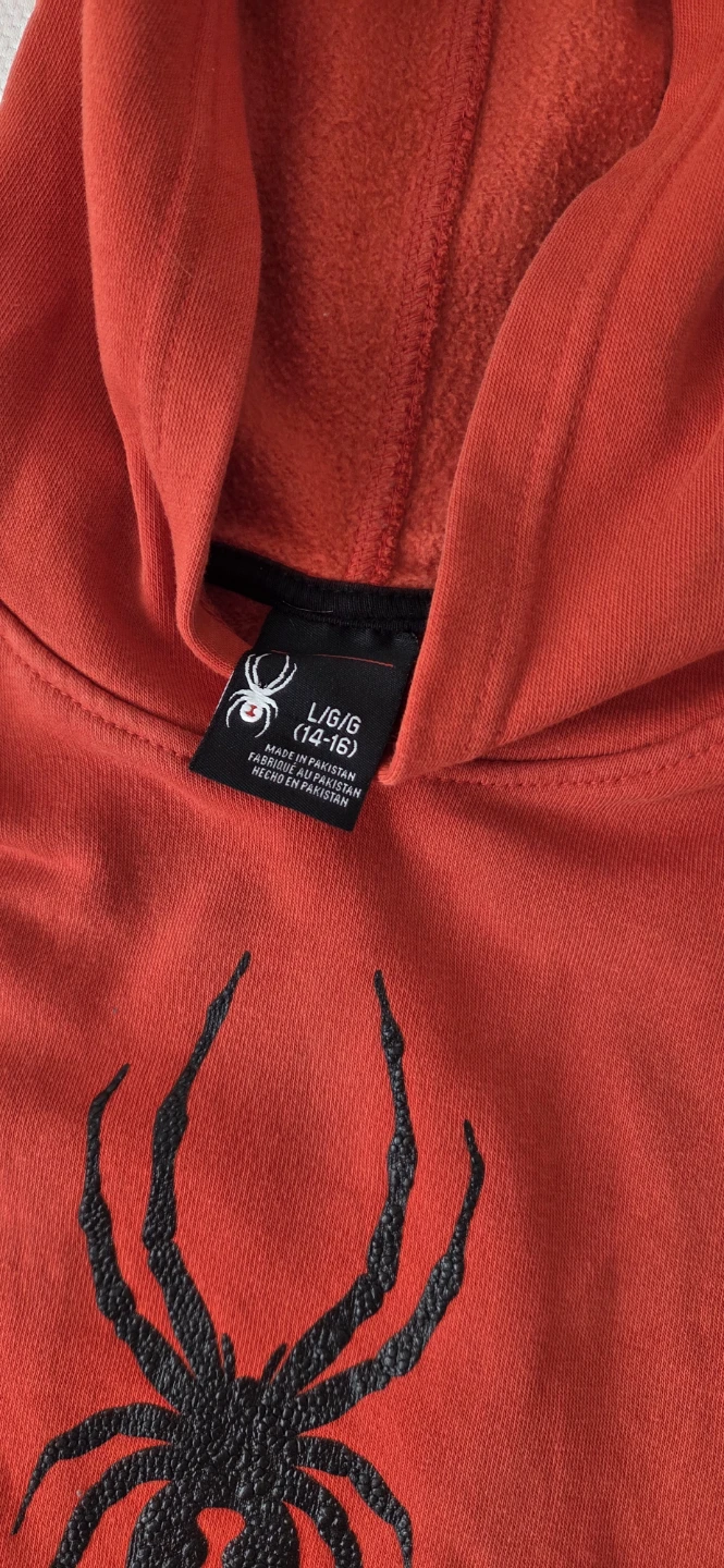 Spyder Red Hoodie, Size Large (14-16) - photo 5
