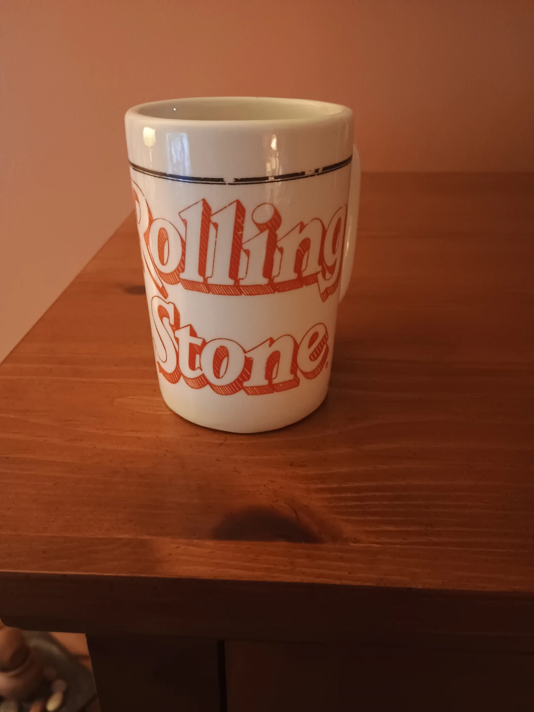 Vintage Rolling Stone Mug 1970s/80s Very Heavy - photo 2