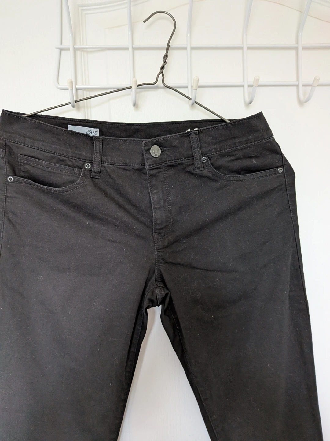 🏈Gap 1969 Legging Jeans Black Size 29/8 - photo 3