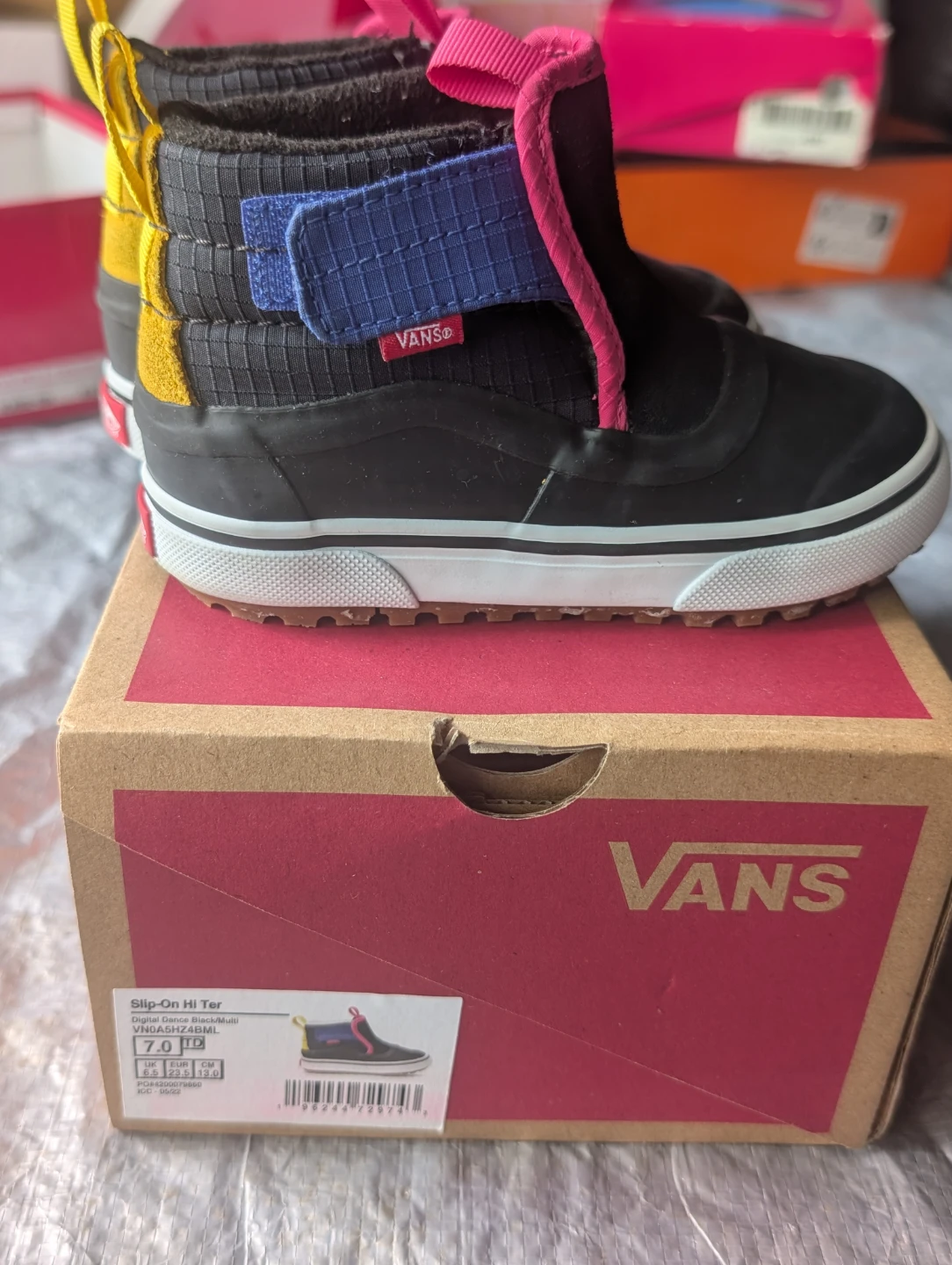 Vans Slip-On Hi Ter Toddler Shoes - photo 4