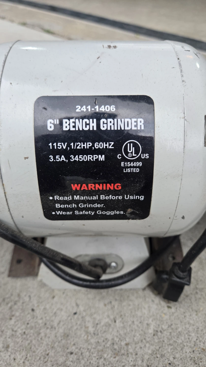 Tool Shop Bench Grinder - photo 5