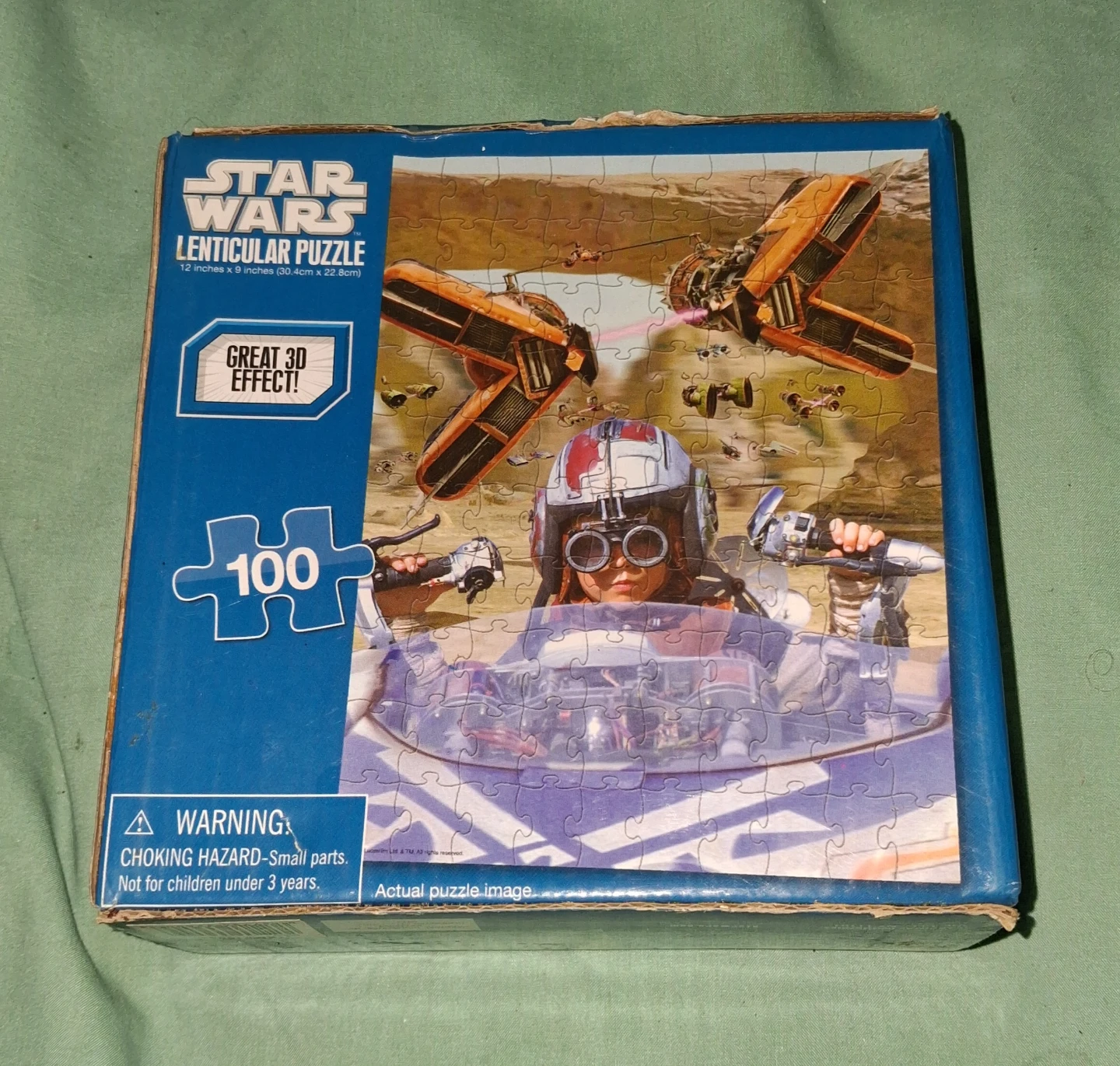 Star Wars Lenticular Puzzle 100 Pieces Unopened Box - photo 2