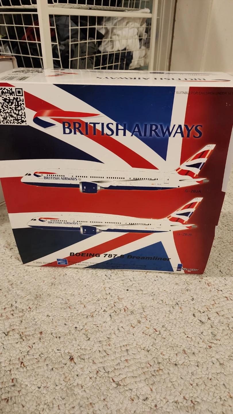 British Airways Boeing 787-8 Dreamliner 1:200 Scale Model