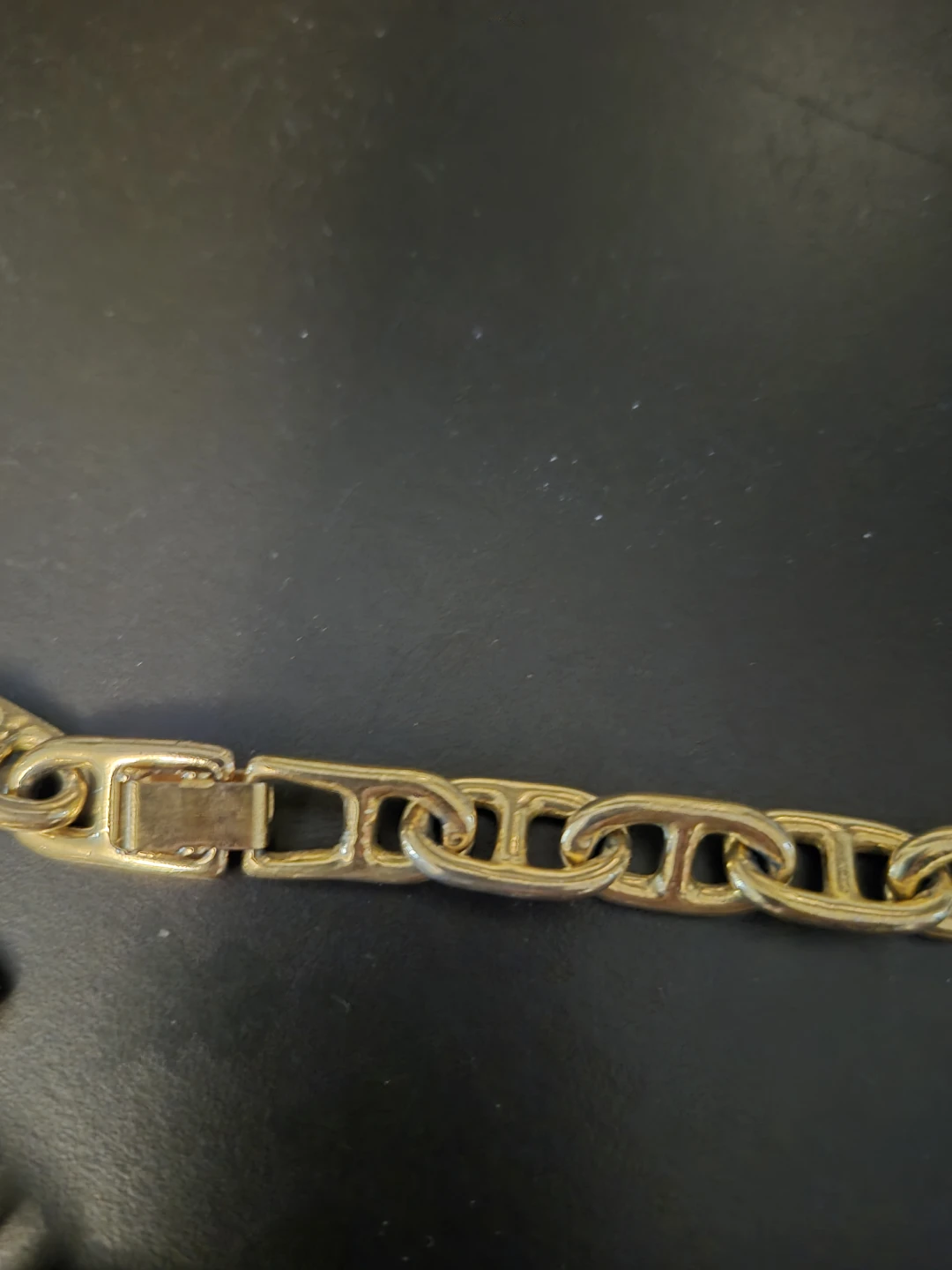 Gold Tone Mariner Link Chain Necklace - photo 2