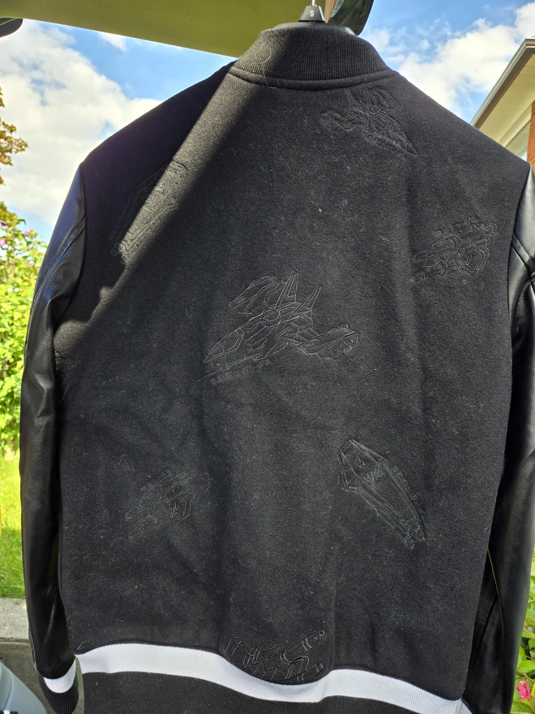 Peace bird Varsity bomber Men's Small - photo 2