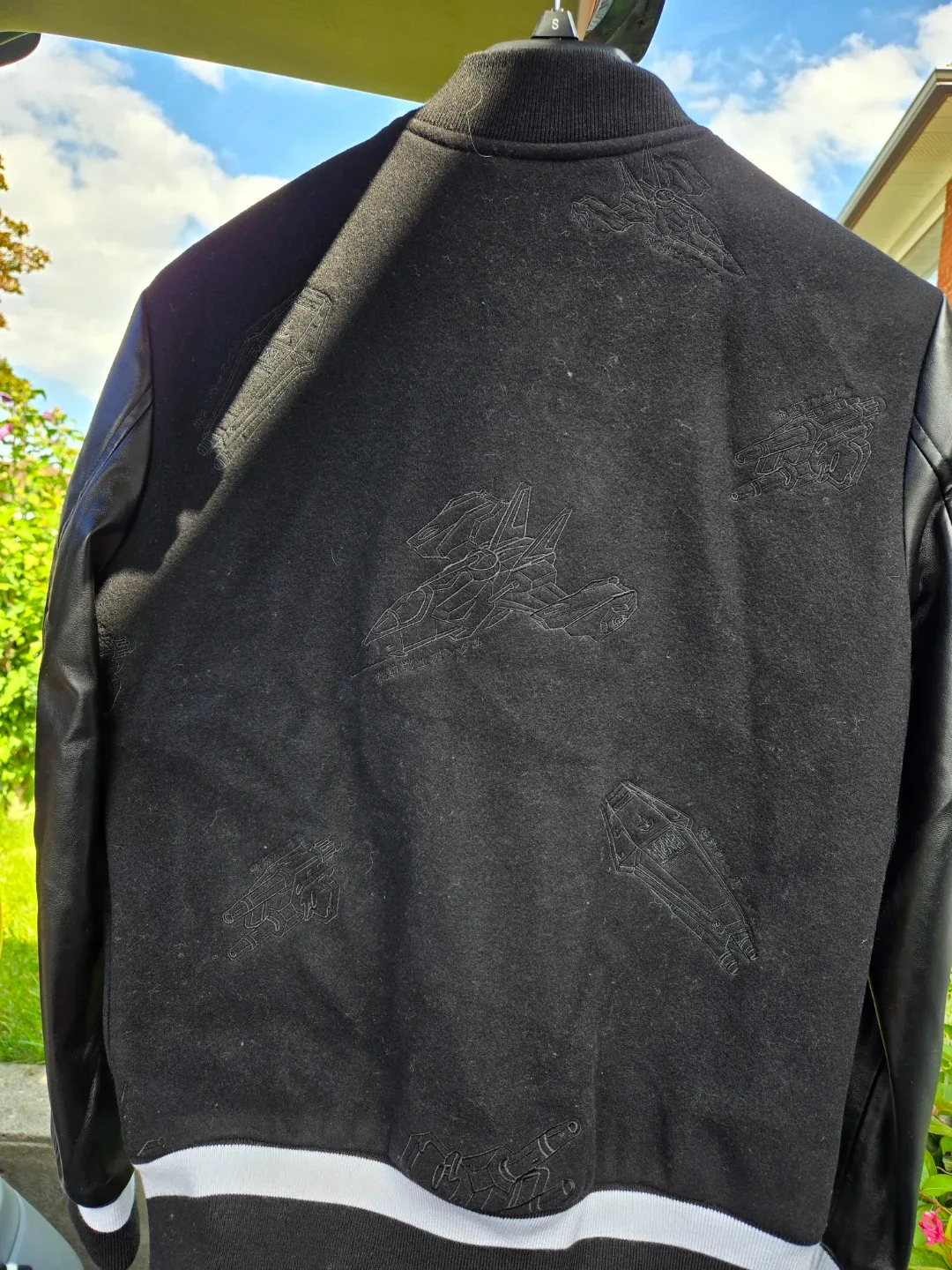 Peace bird Varsity bomber Men's Small - photo 2