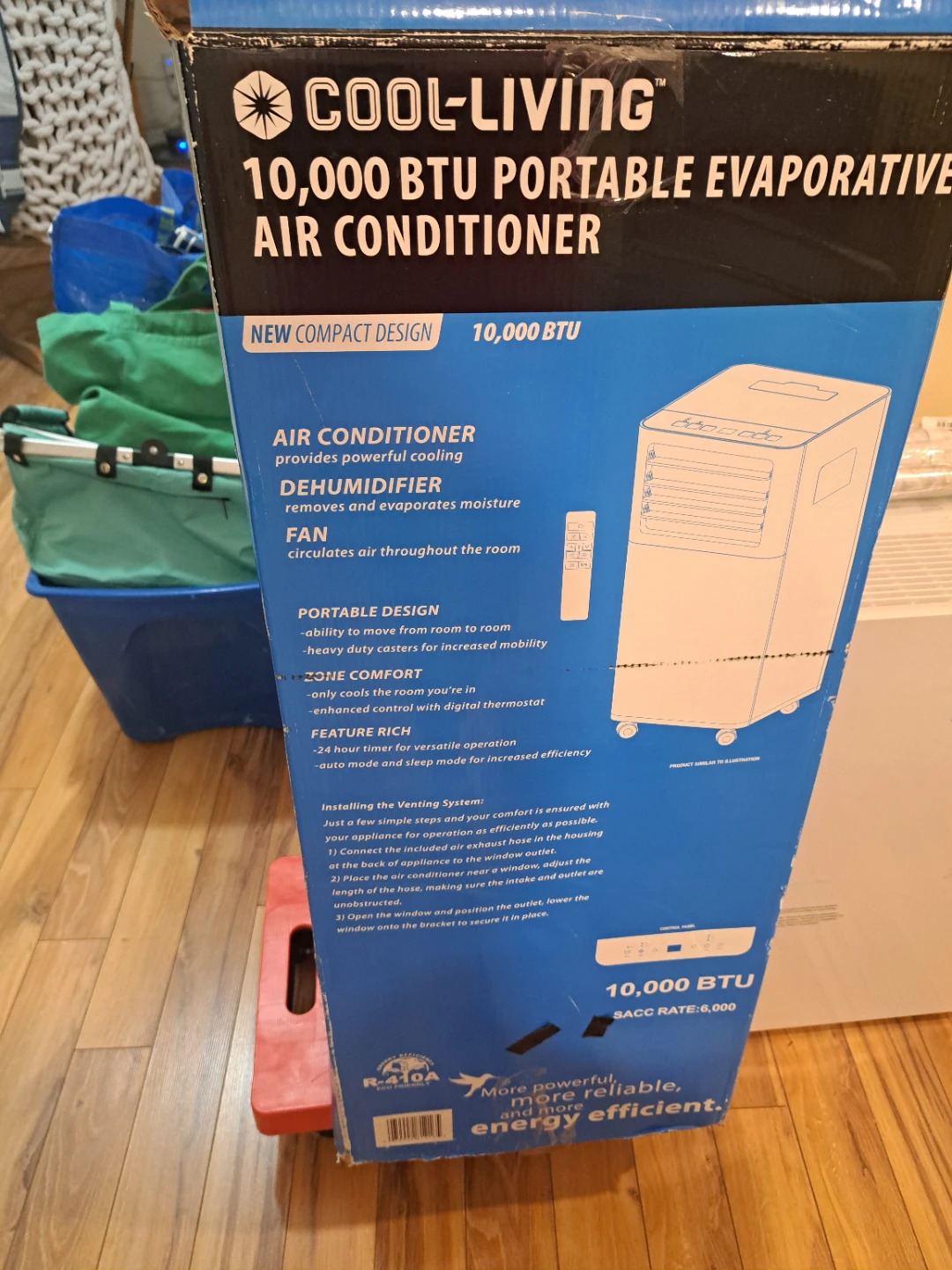 Cool-Living 10,000 BTU Portable Air Conditioner
