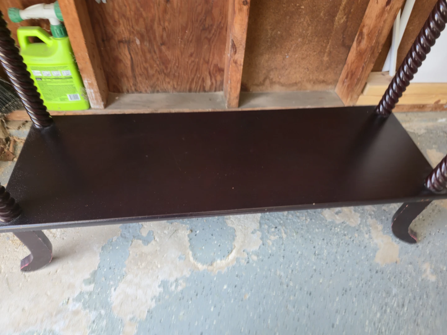 Mahogany Console / Sofa Table with Drawer & Shelf - photo 5
