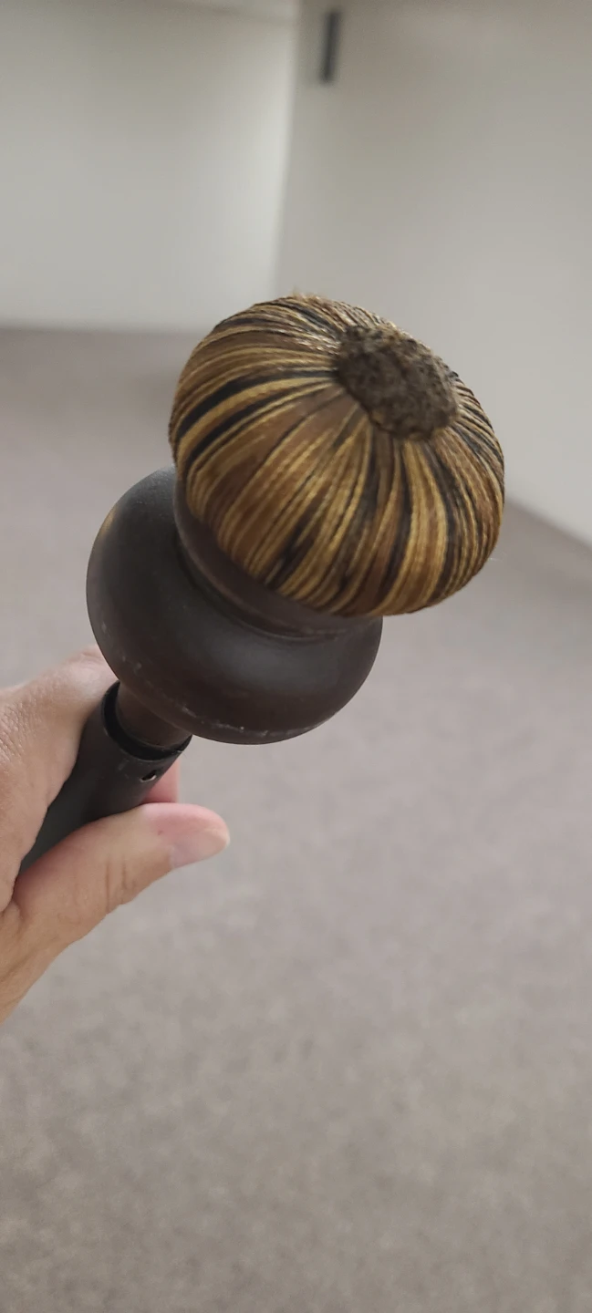 Metal Curtain Rod with Decorative Finials - photo 2