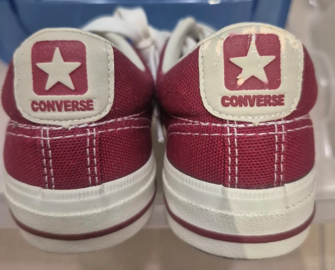 Converse Star Player Low Top Sneakers Maroon - photo 4