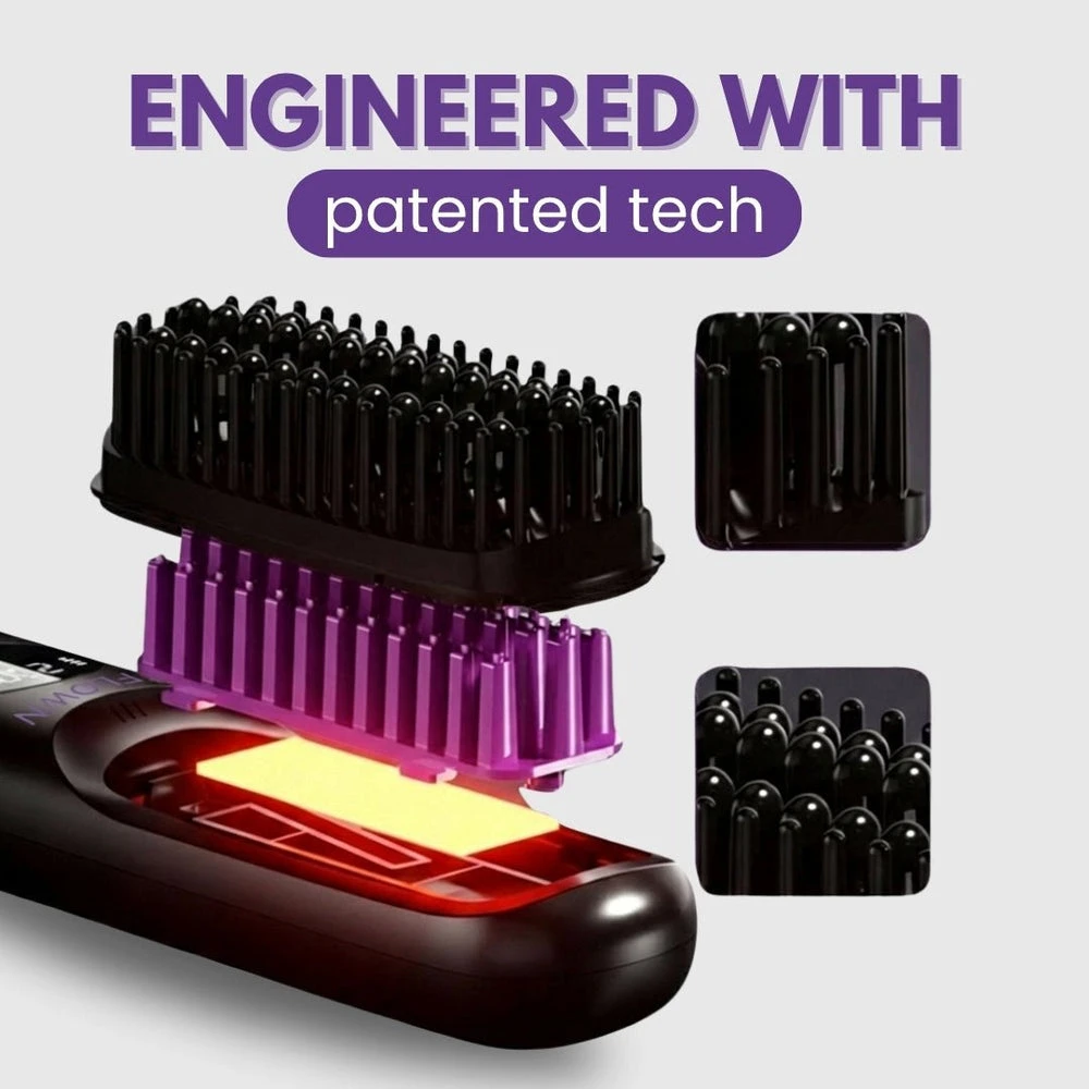 FLOWN GoBrush Pro - Cordless Hair Straightening Brush - photo 4