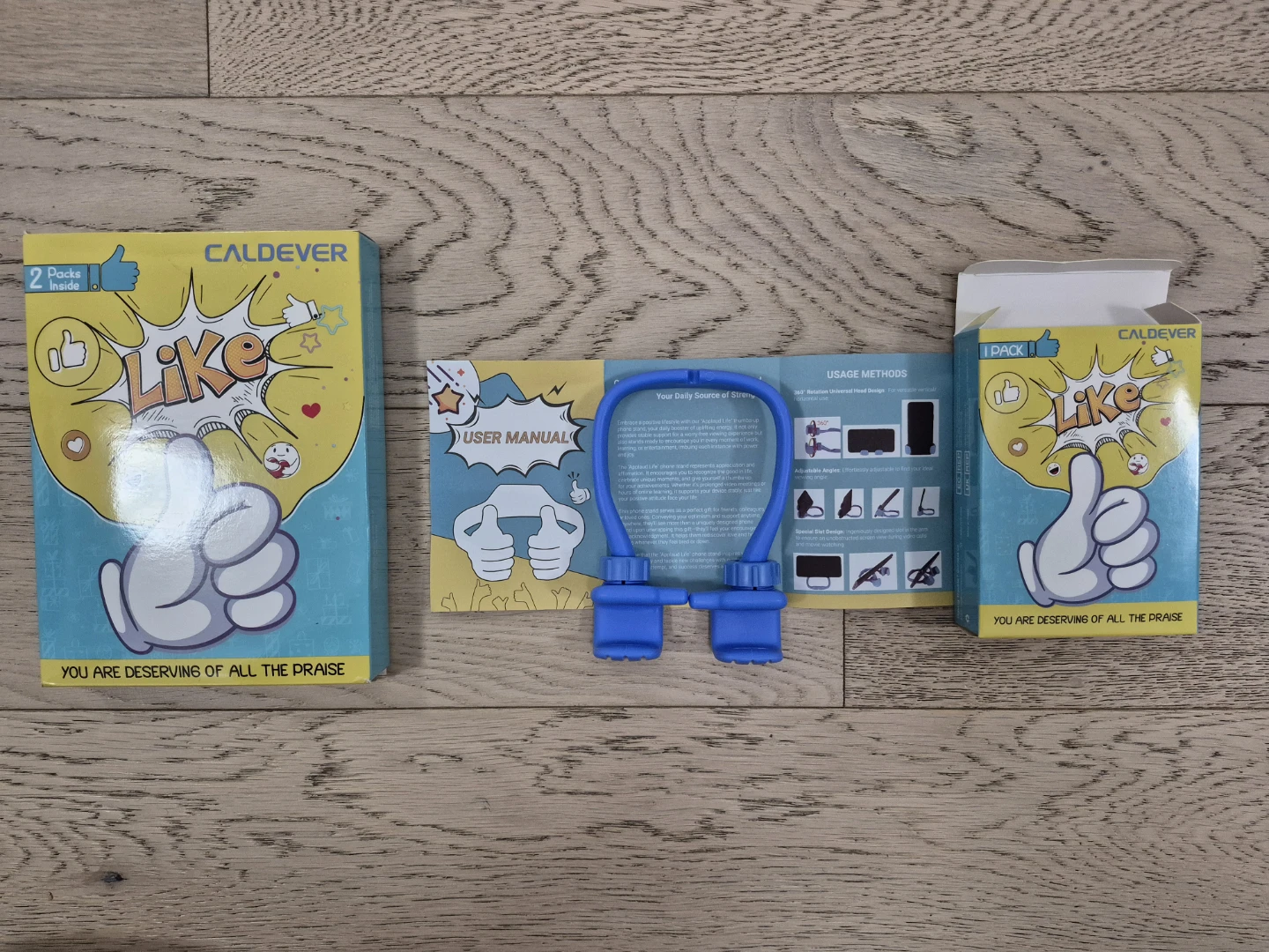 2 Pack -- Caldever "Like" Phone Stands - photo 3