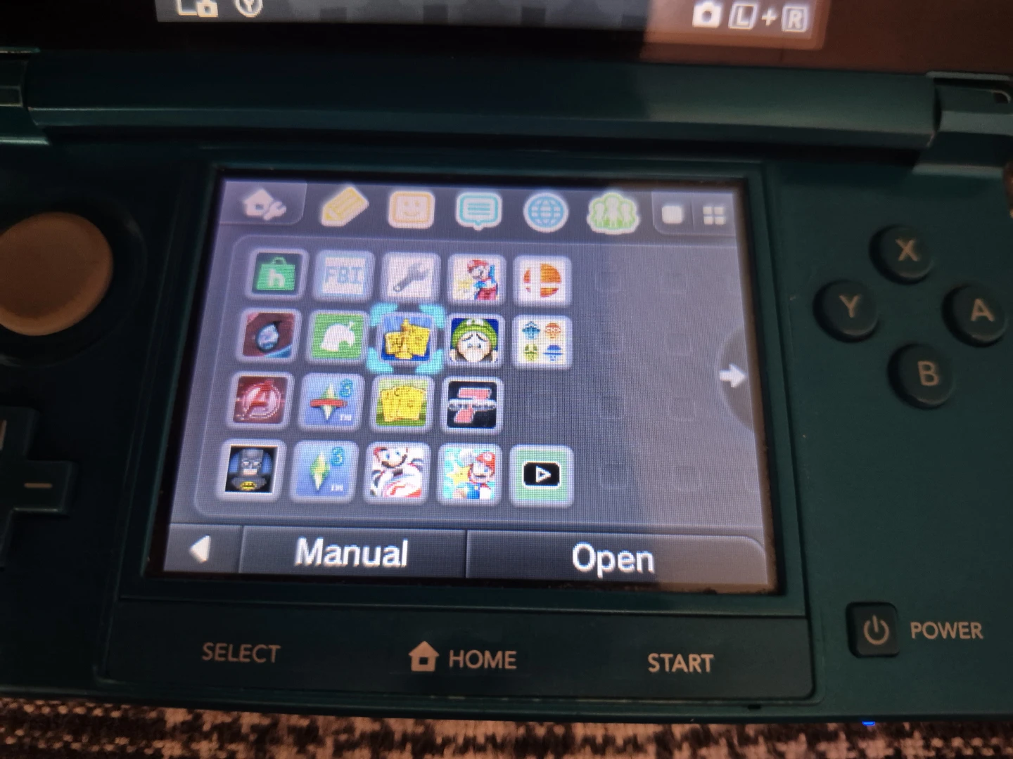 Nintendo 3DS Aqua Blue bundle for sale - photo 3