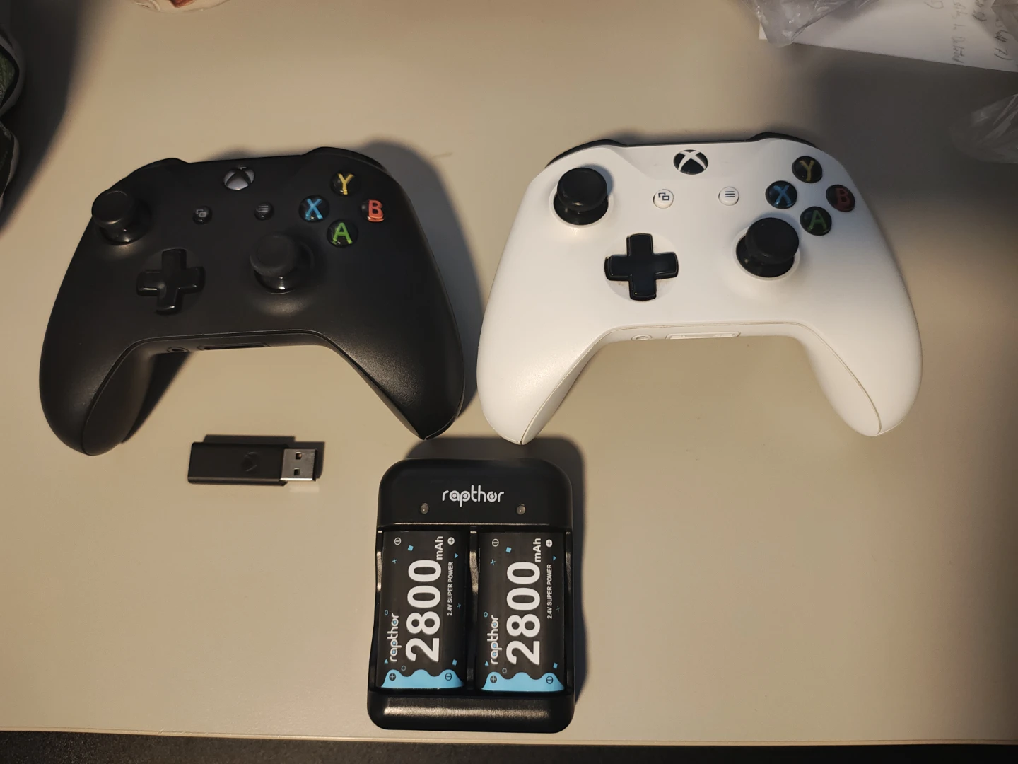 Xbox Wireless Controllers with Rechargeable Battery Pack