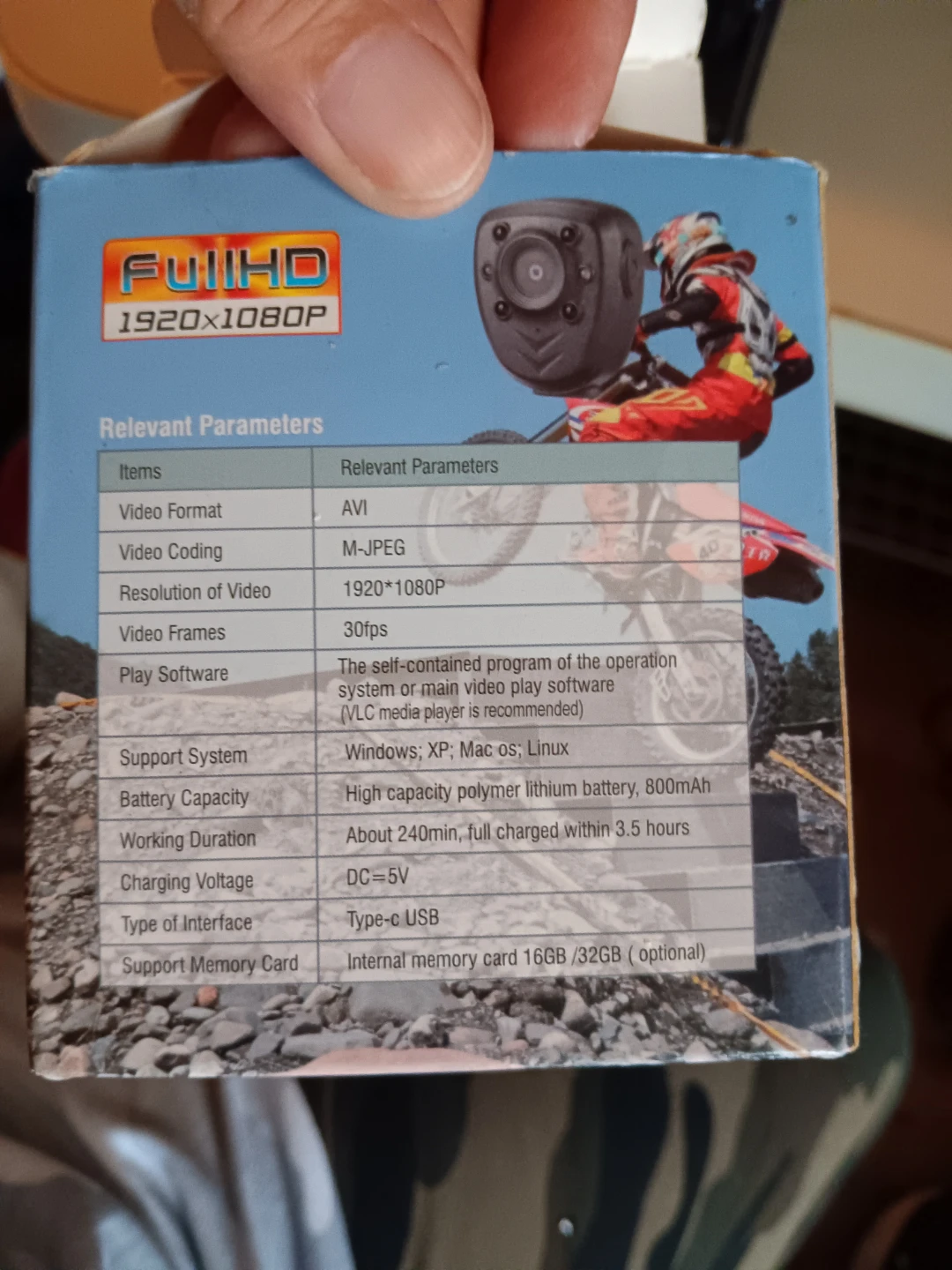Mini Body Cam 1080P Sports DV - photo 3